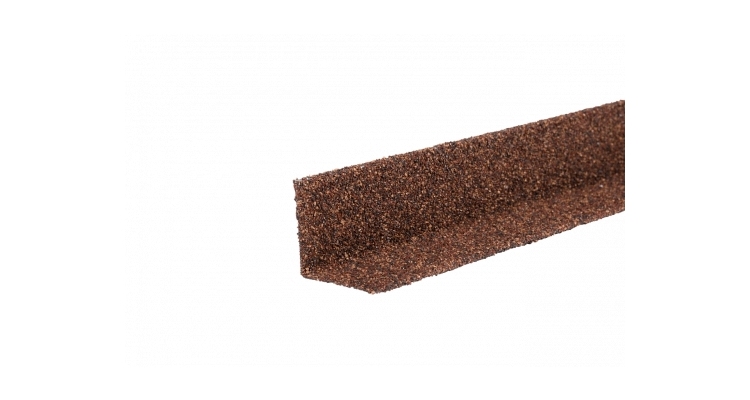 ТЕХНОНИКОЛЬ HAUBERK уголок металлический внутренний, терракотовый