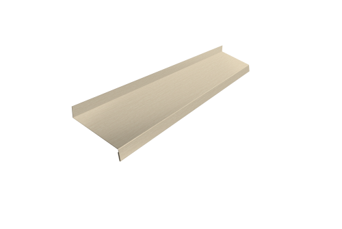 Отлив простой 100 0,45 Print Elite Milky Wood TwinColor (2м)