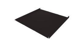 Фальц двойной стоячий Line Grand Line 0,5 Satin с пленкой на замках RAL 9005 черный