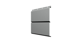 ЭкоБрус 0,345 GL 0.5 Satin RAL 9006 бело-алюминиевый
