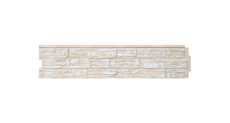 Панель ЯФАСАД Grand Line Крымский сланец Classic слоновая кость