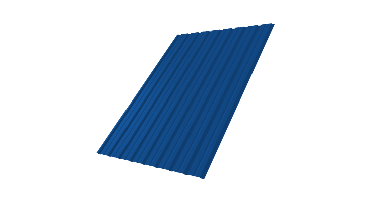 Профнастил С10В 0.4 PE RAL 5005 сигнальный синий