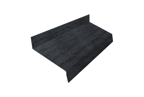 Отлив простой 50 0,45 Print Premium Grey Wood TwinColor (2м)
