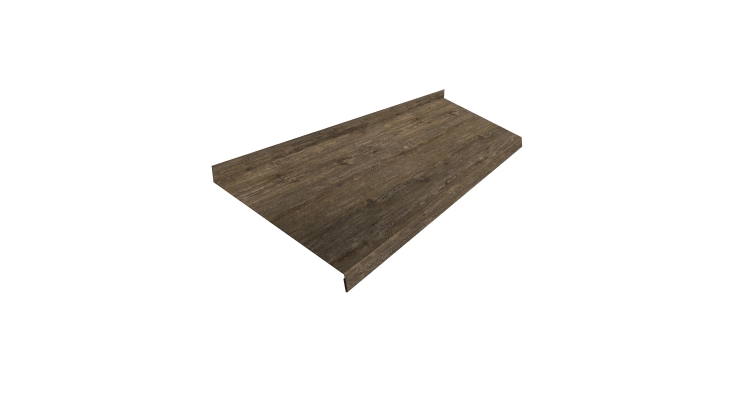 Отлив простой 200 0,45 Print Elite Nordic Wood TwinColor (3м)