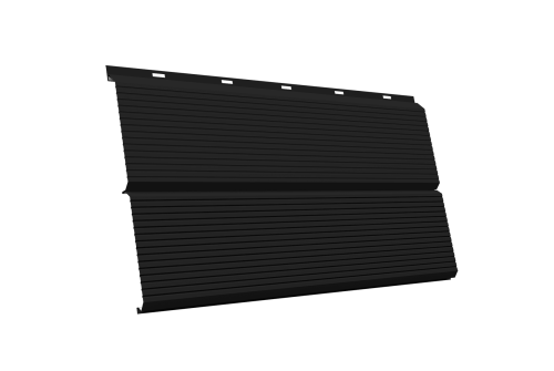 ЭкоБрус 0,345 Gofr GL 0.45 Drap RAL 9005 черный