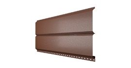 Сайдинг Металл Профиль Lбрус-15х240 (VALORI-20-Brown-0.5)
