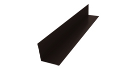 Угол внутренний 50х50 0,5 Drap TX RR 32 темно-коричневый (3м)