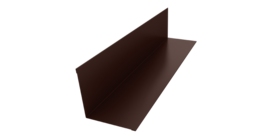 Угол внутренний 110х110 0,5 Drap TX RAL 8017 шоколад (3м)